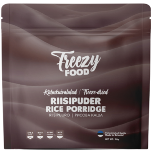 KÜLMKUIVATATUD RIISIHELBEPUDER (90g)